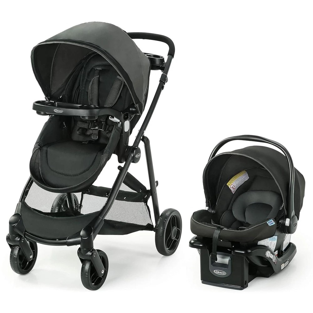 Sistema de Viaje 3 en 1 Graco Verb Click connect, negro con gris - Imagen 5