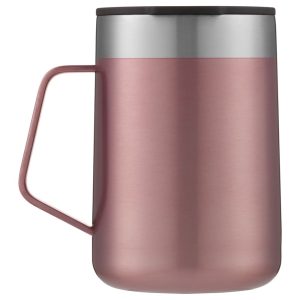 Taza Térmica Streeterville de Acero Inoxidable con Asa 14 Oz Pineberry