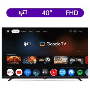 Televisor Smart Tv Qled Jtc 43" Class Fhd Smart Isdbt con Bluetooth