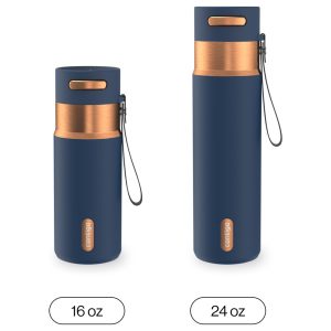 Termo contigo Acero Inoxidable 16Oz Negro / Bronce