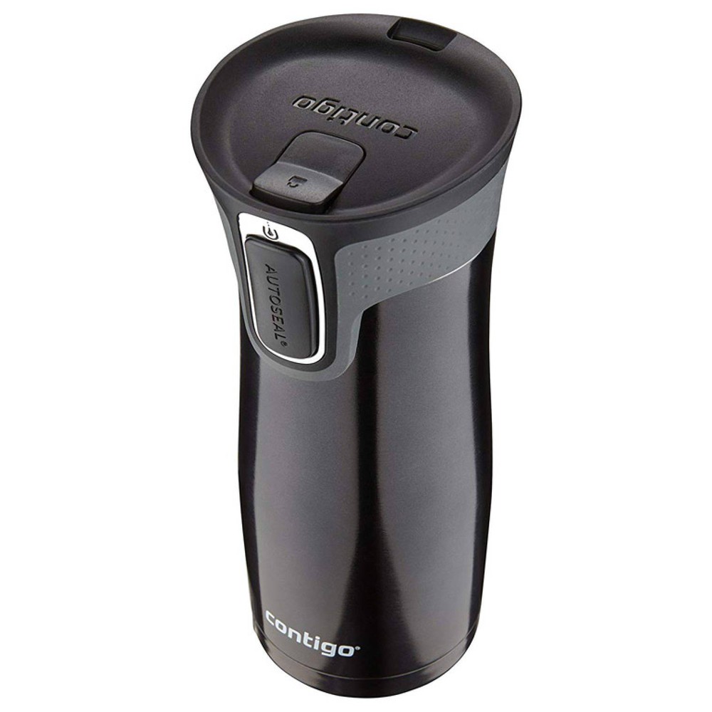 Termo contigo Acero Inoxidable 16Oz Negro / Gris - Imagen 4