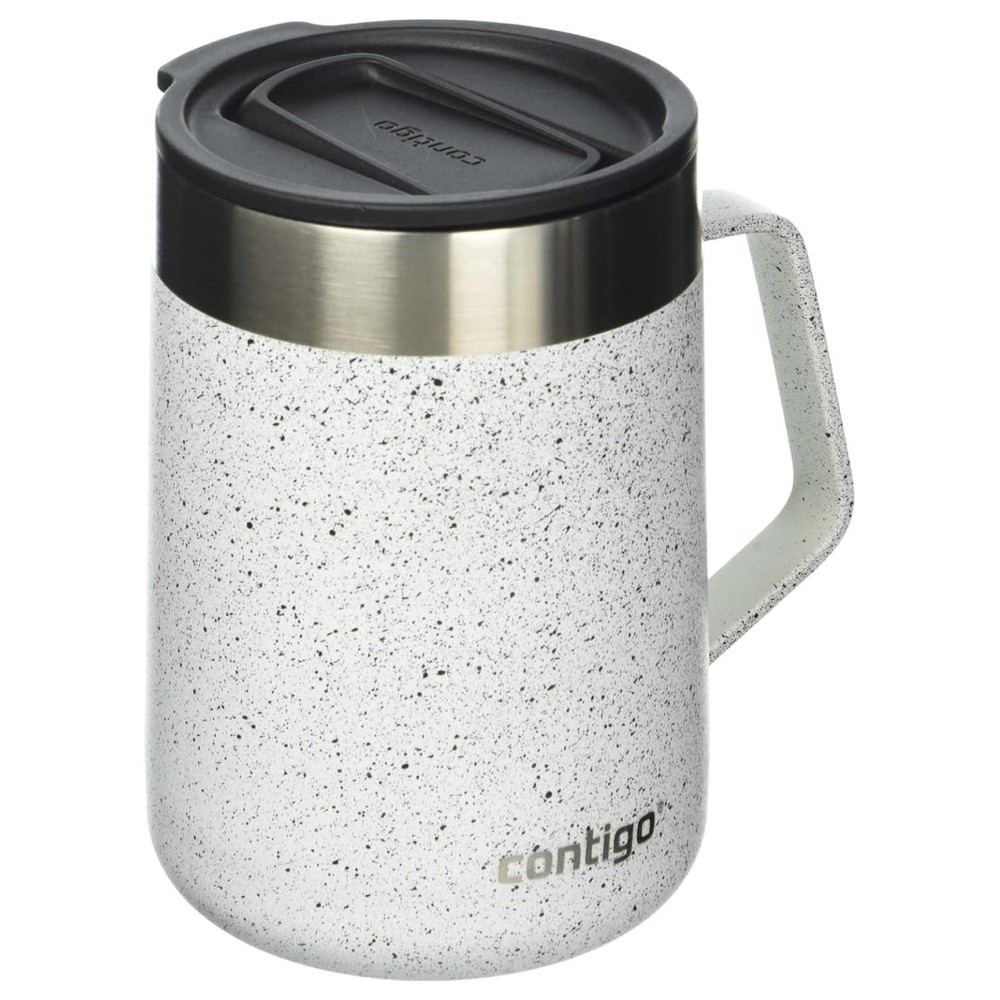 Thermo contigo Acero Inoxidable 14Oz Blanco / Plateado - Imagen 5