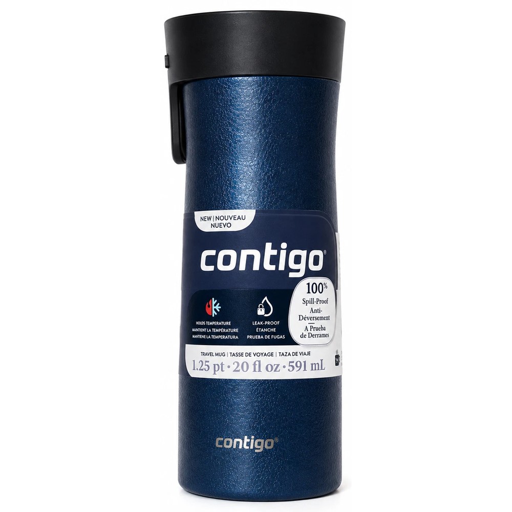 Thermo contigo Acero Inoxidable 14Oz Negro / Plateado - Imagen 6