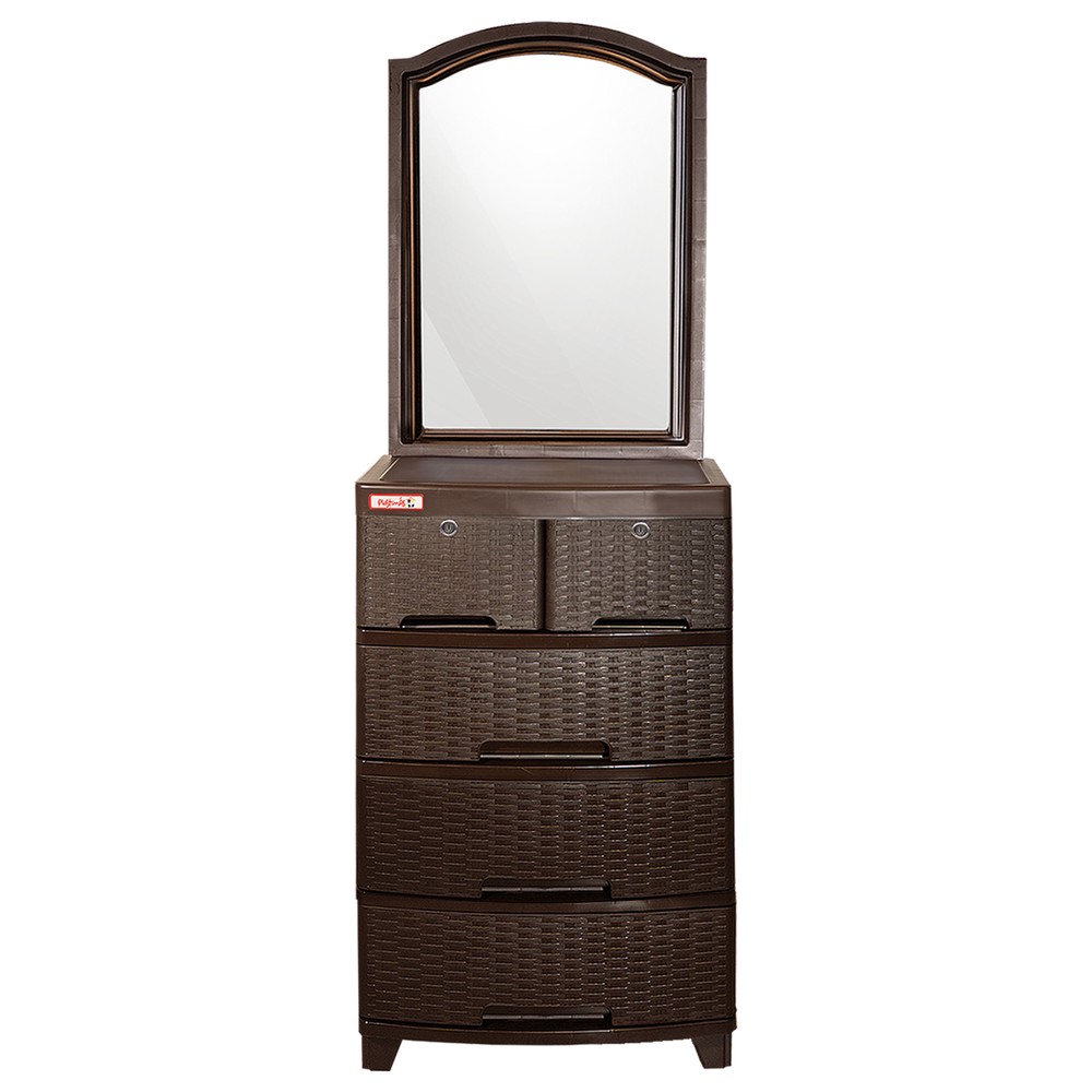 Tocador Encanto Plastimas 4N Madera Sandalo - Imagen 2