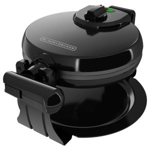 Waflera Black+decker 2 Porciones Negra