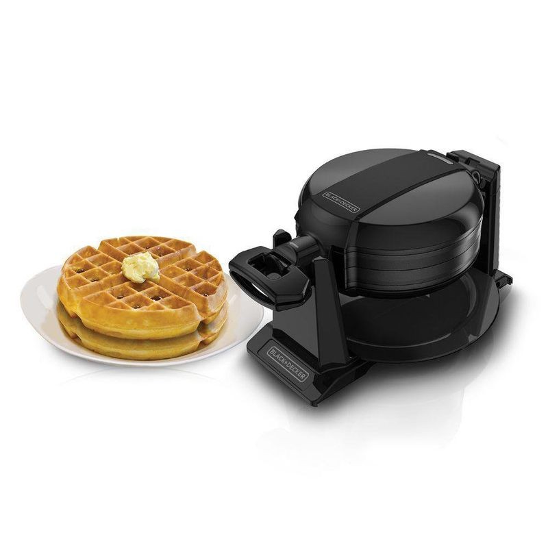 Waflera Doble Plato Black+decker 8 Porc Negra - Imagen 3