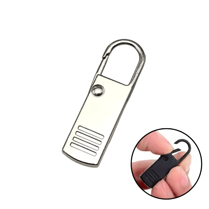 Zipper Rep Plateado Ekiipa - Imagen 2